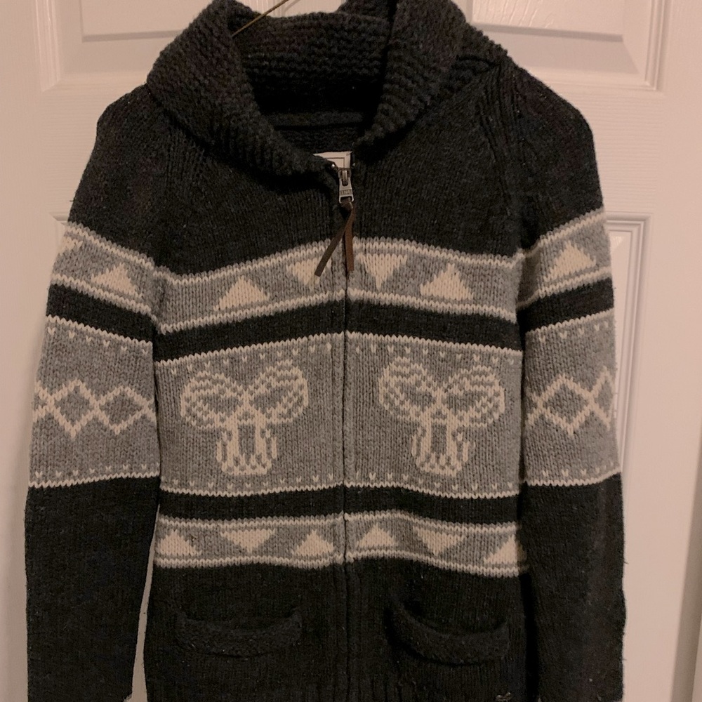 TNA Zip Up Cardigan Size M